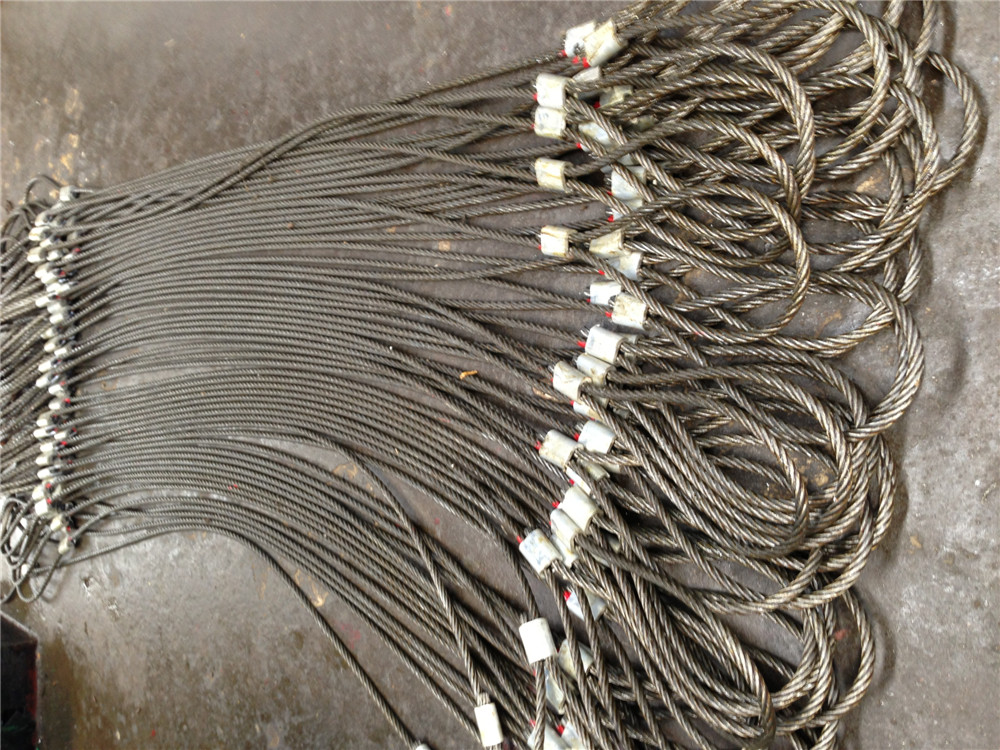 铝合金压制钢丝绳吊具